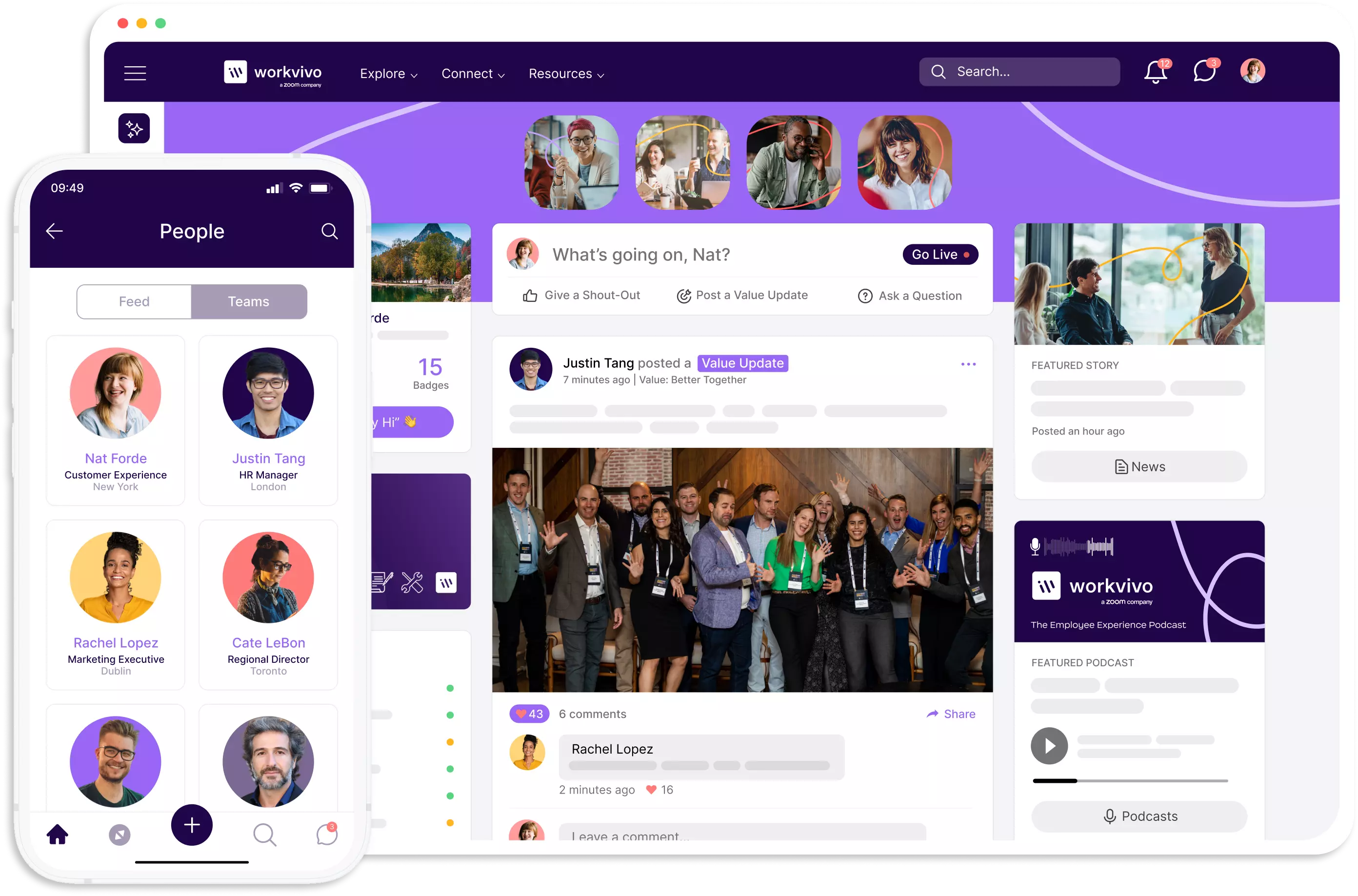 The Leading Employee Communication App | Workvivo